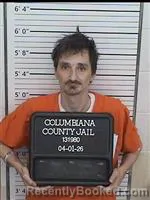 Mugshot of JOSHUA MAURICE MARSHALL booked in Columbiana County, Ohio on April 1, 2026