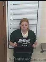 Mugshot of BRITTANY JO NORTRUP booked in Columbiana County, Ohio on April 3, 2026