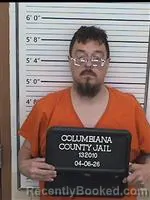 Mugshot of RONALD L KELLER JR booked in Columbiana County, Ohio on April 6, 2026