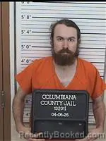 Mugshot of ETHAN LAWSON HUGHES booked in Columbiana County, Ohio on April 6, 2026