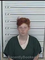 Mugshot of CHEYENNE MARIE BUSH booked in Columbiana County, Ohio on July 17, 2026