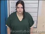 Mugshot of Arianna Leigh Hall booked in Columbiana County, Ohio on August 19, 2026