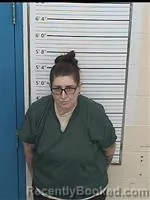 Mugshot of Stacie Lynn Saracco booked in Columbiana County, Ohio on October 3, 2026