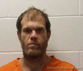 Mugshot of Ryan Wesley Peebles booked in Coshocton County, Ohio on October 22, 2026