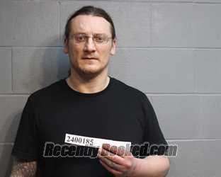 Booking photo from Coshocton County, Ohio