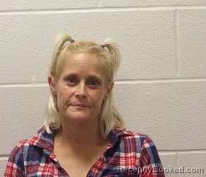 Mugshot of Christy Ann Korosec booked in Coshocton County, Ohio on August 17, 2026