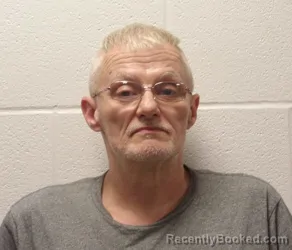 Mugshot of Travis Scott Parks booked in Coshocton County, Ohio on August 24, 2026