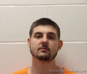 Mugshot of Nicholaus Charles Palmer booked in Coshocton County, Ohio on September 29, 2026
