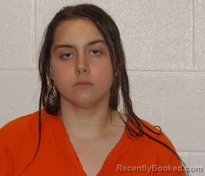 Mugshot of HAILEY ROSE STEWART booked in Coshocton County, Ohio on July 5, 2026