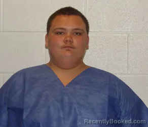 Mugshot of Colton Andrew Maxwell booked in Coshocton County, Ohio on August 8, 2026