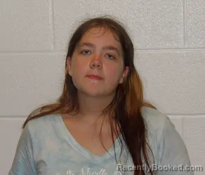 Mugshot of Jazmyn Anne Mcdaniels booked in Coshocton County, Ohio on August 29, 2026