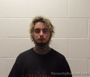 Mugshot of Trystan Dayne Sneddon booked in Coshocton County, Ohio on September 11, 2026