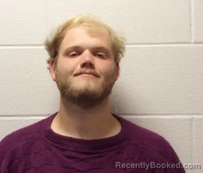 Mugshot of Cameron Cruz Shaw booked in Coshocton County, Ohio on October 23, 2026