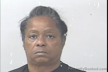 Mugshot of Cassandra Dale Fields booked in St Lucie County, Florida on March 17, 2026