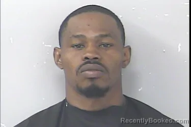 Mugshot of Tremayne Lamar Martin booked in St Lucie County, Florida on March 20, 2026