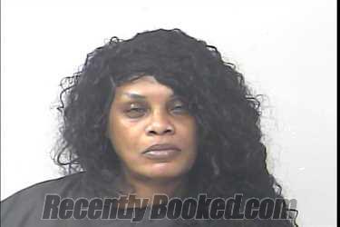 Mugshot of Larenee Marelica Mckenzie booked in St Lucie County, Florida on May 3, 2026