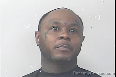 Mugshot of Deon Demetrius Franklin booked in St Lucie County, Florida on March 31, 2026