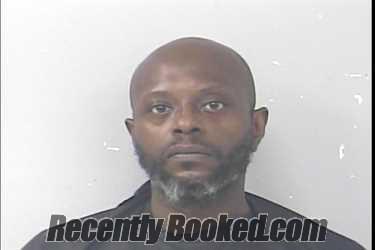 Mugshot of Brandon Deonta Mckelvin booked in St Lucie County, Florida on October 23, 2026