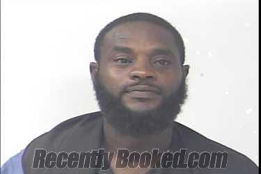 Mugshot of Mario Antonio Riggins booked in St Lucie County, Florida on June 22, 2026