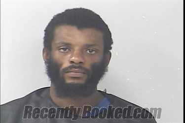 Booking photo from St Lucie County, Florida