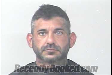 Booking photo from St Lucie County, Florida