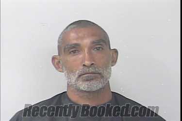 Mugshot of Fernando Gonzales Romero booked in St Lucie County, Florida on August 26, 2026