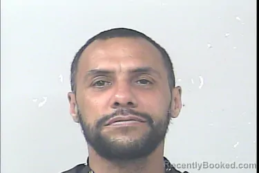 Mugshot of Brett Omar Frye Genous booked in St Lucie County, Florida on March 24, 2026