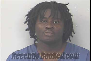 Mugshot of Norman Lanel Holley booked in St Lucie County, Florida on April 16, 2026