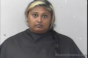 Mugshot of Priya Devi Bipram booked in St Lucie County, Florida on September 9, 2026