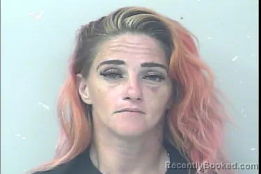 Mugshot of Heather Victoria Kirkpatrick booked in St Lucie County, Florida on March 12, 2026