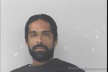 Mugshot of Vincent Amir Bacchus booked in St Lucie County, Florida on August 22, 2026