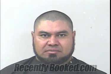 Booking photo from St Lucie County, Florida