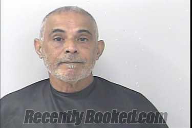 Mugshot of Wilfredo Rodriguez booked in St Lucie County, Florida on May 12, 2026