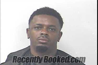 Booking photo from St Lucie County, Florida