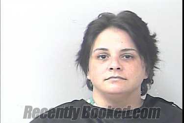 Mugshot of Amberlee Catherine Crimmins booked in St Lucie County, Florida on March 26, 2026