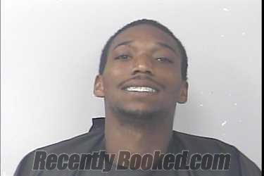 Booking photo from St Lucie County, Florida