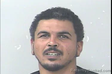 Mugshot of Kristopher Allen Yates booked in St Lucie County, Florida on March 14, 2026