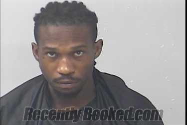 Mugshot of Janoy Victor Anderson booked in St Lucie County, Florida on April 28, 2026