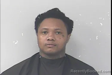 Mugshot of Javari Vondravius Stovall booked in St Lucie County, Florida on June 23, 2026