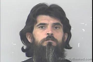 Mugshot of George James Leach booked in St Lucie County, Florida on March 18, 2026