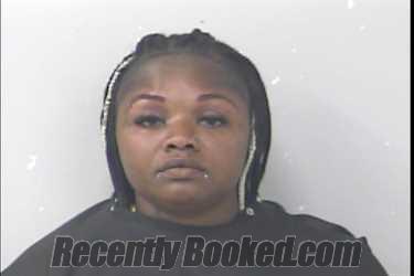 Booking photo from St Lucie County, Florida