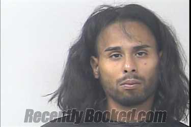 Mugshot of Everth F Salgado booked in St Lucie County, Florida on August 10, 2026