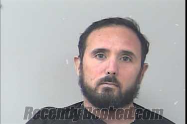Booking photo from St Lucie County, Florida
