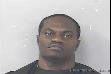 Mugshot of Joerynski Jahwan Etienne booked in St Lucie County, Florida on March 20, 2026