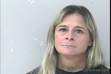 Mugshot of Donna Marie Hird booked in St Lucie County, Florida on October 14, 2026