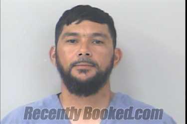 Booking photo from St Lucie County, Florida