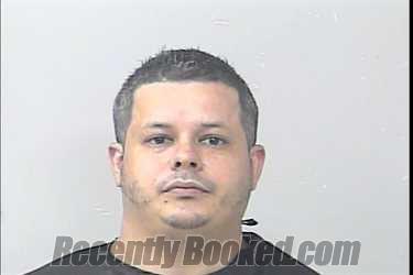 Mugshot of Juan Luis Perez Torrado booked in St Lucie County, Florida on June 30, 2026