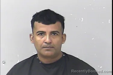 Mugshot of Selvin Omar Omar Duarte Garcia booked in St Lucie County, Florida on September 14, 2026