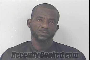 Mugshot of Guerian Lamarr Green booked in St Lucie County, Florida on September 14, 2026