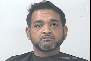 Mugshot of Neil Calvin Kalicharan booked in St Lucie County, Florida on March 19, 2026